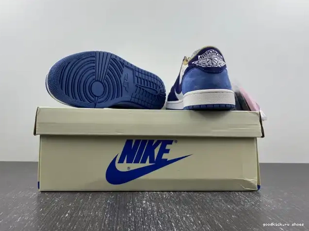 SCOTT TRAVIS AIR X JORDAN 1 CUSTOM DM7866-808 0506